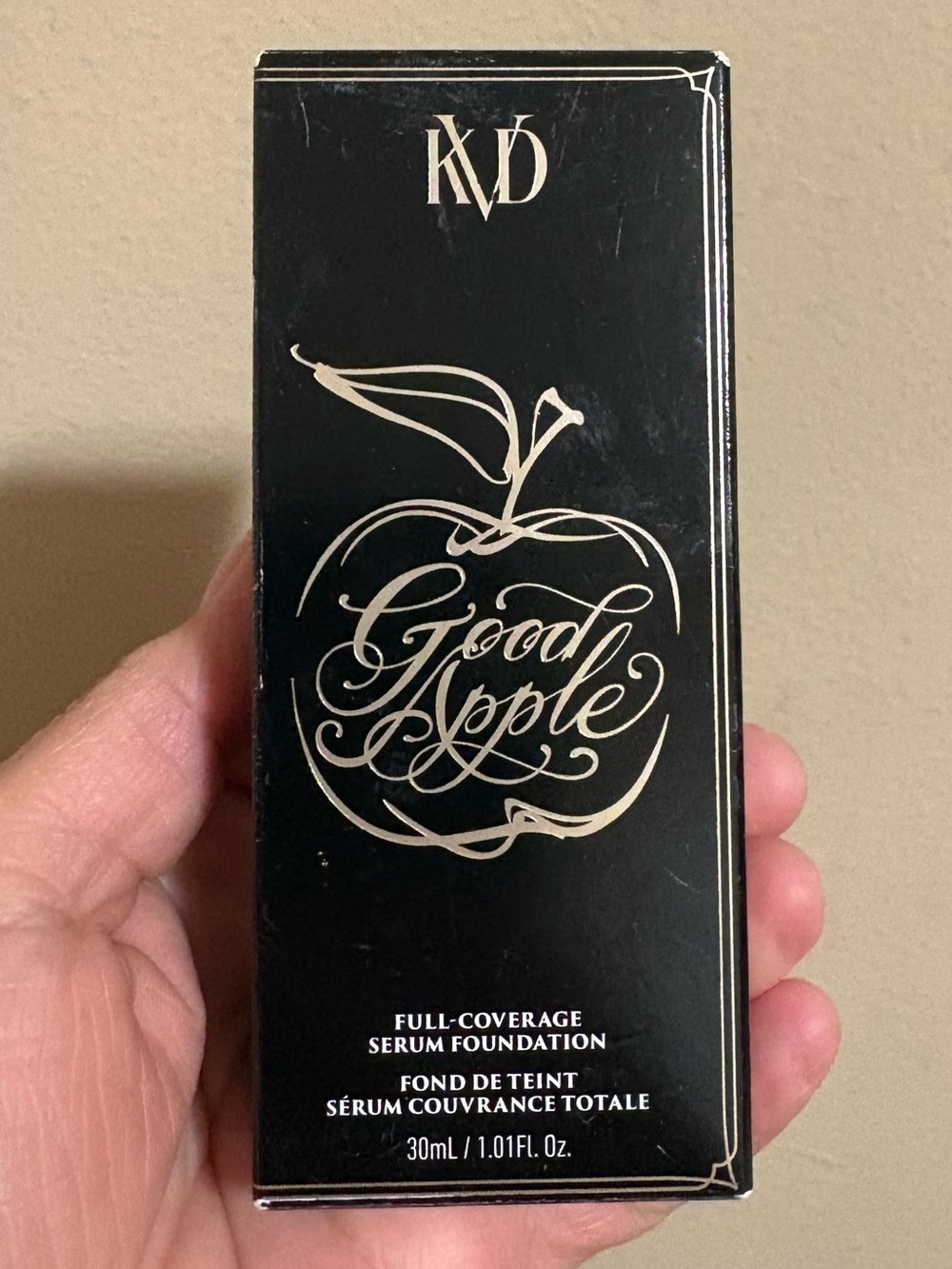 KVD Good Apple Full-Coverage Serum Foundation - TAN 057 Brand New Never Opened.